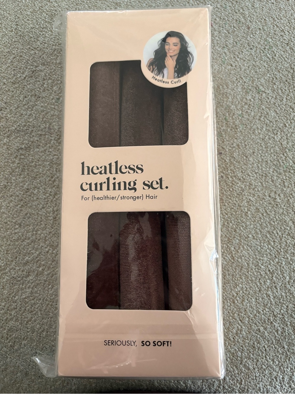 Heatless Curling Set - Brown Heatless Hair Wraps